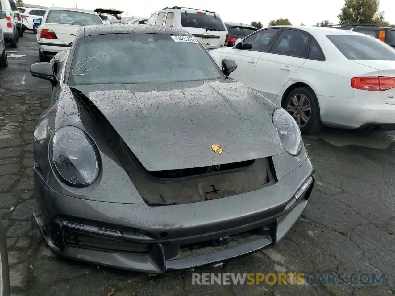 1 Photograph of a damaged car WP0AD2A96MS257451 PORSCHE 911 2021