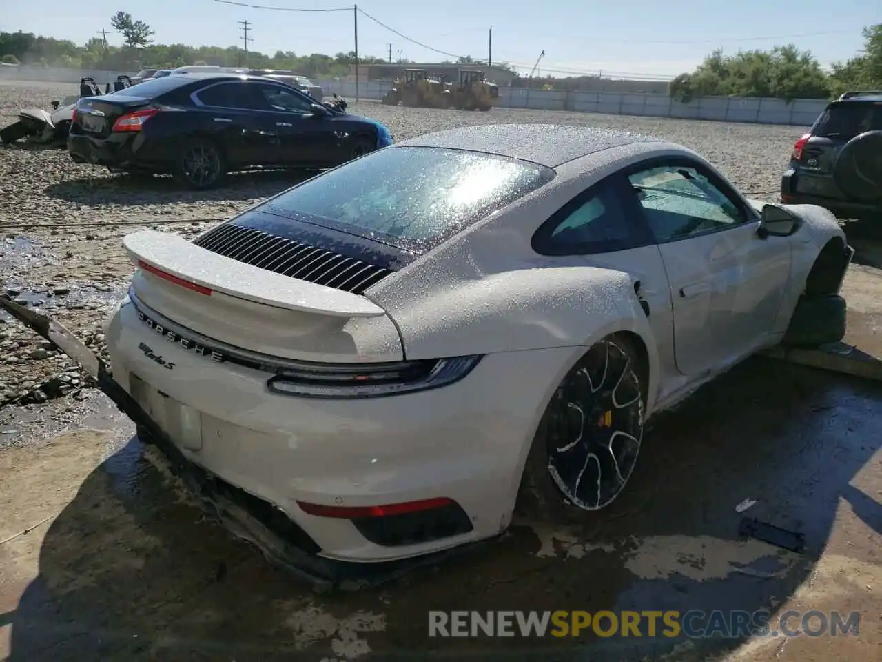 4 Photograph of a damaged car WP0AD2A97MS257538 PORSCHE 911 2021