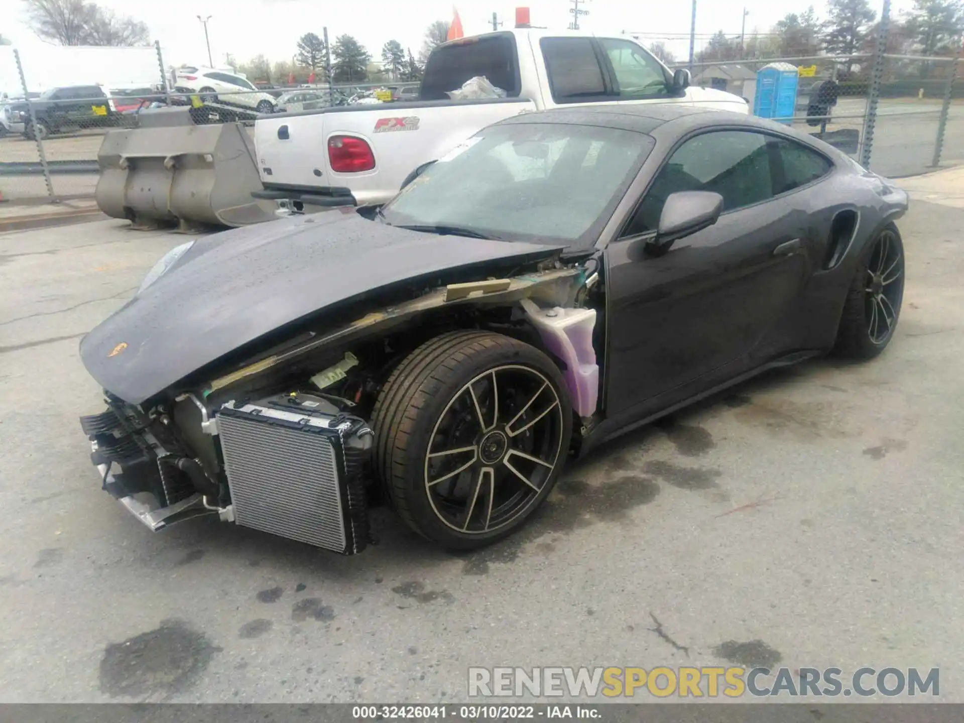 2 Photograph of a damaged car WP0AD2A98MS258844 PORSCHE 911 2021