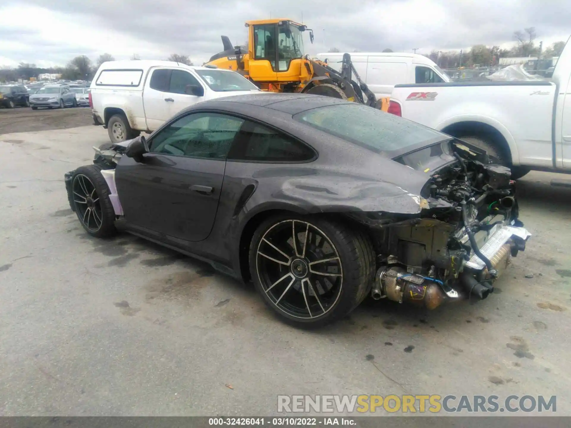 3 Photograph of a damaged car WP0AD2A98MS258844 PORSCHE 911 2021