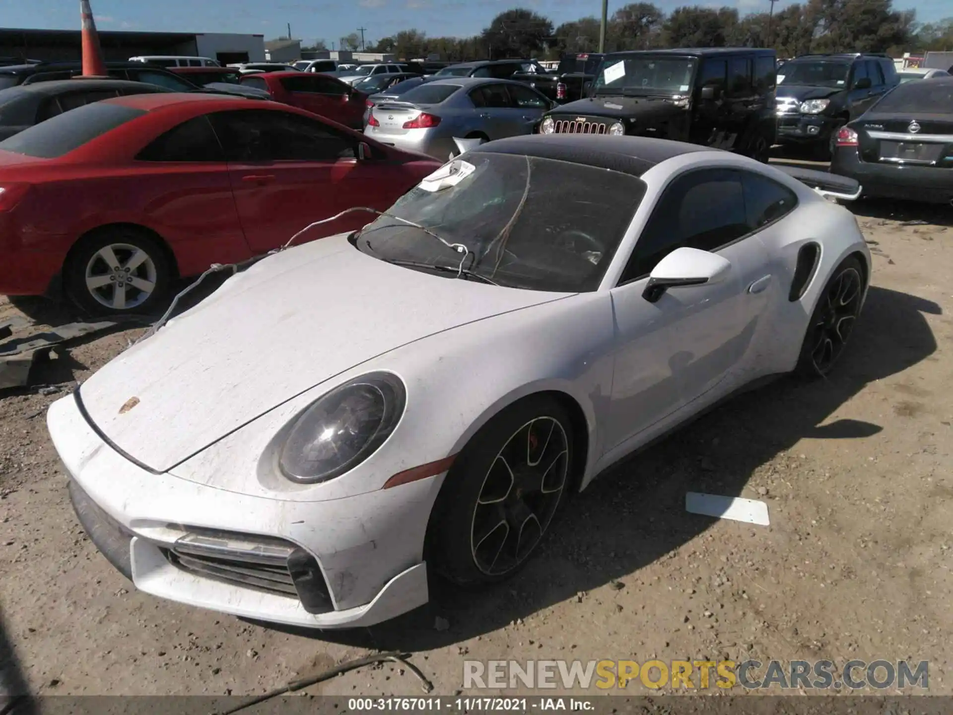 2 Photograph of a damaged car WP0AD2A99MS257766 PORSCHE 911 2021