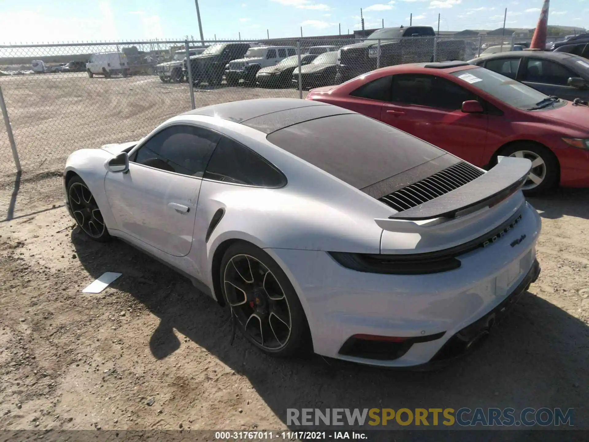 3 Photograph of a damaged car WP0AD2A99MS257766 PORSCHE 911 2021