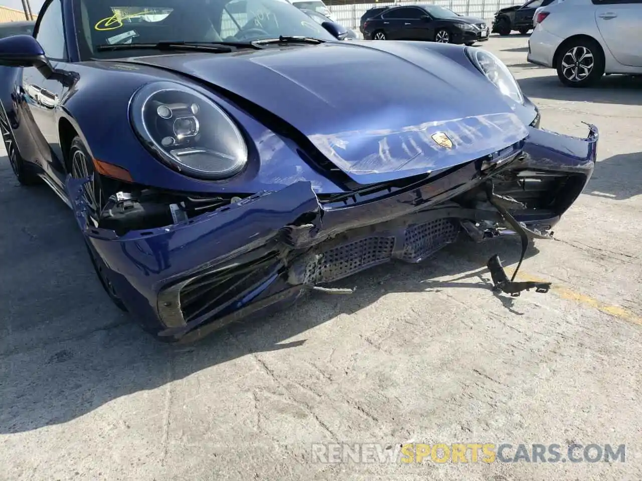 9 Photograph of a damaged car WP0CA2A91MS239778 PORSCHE 911 2021