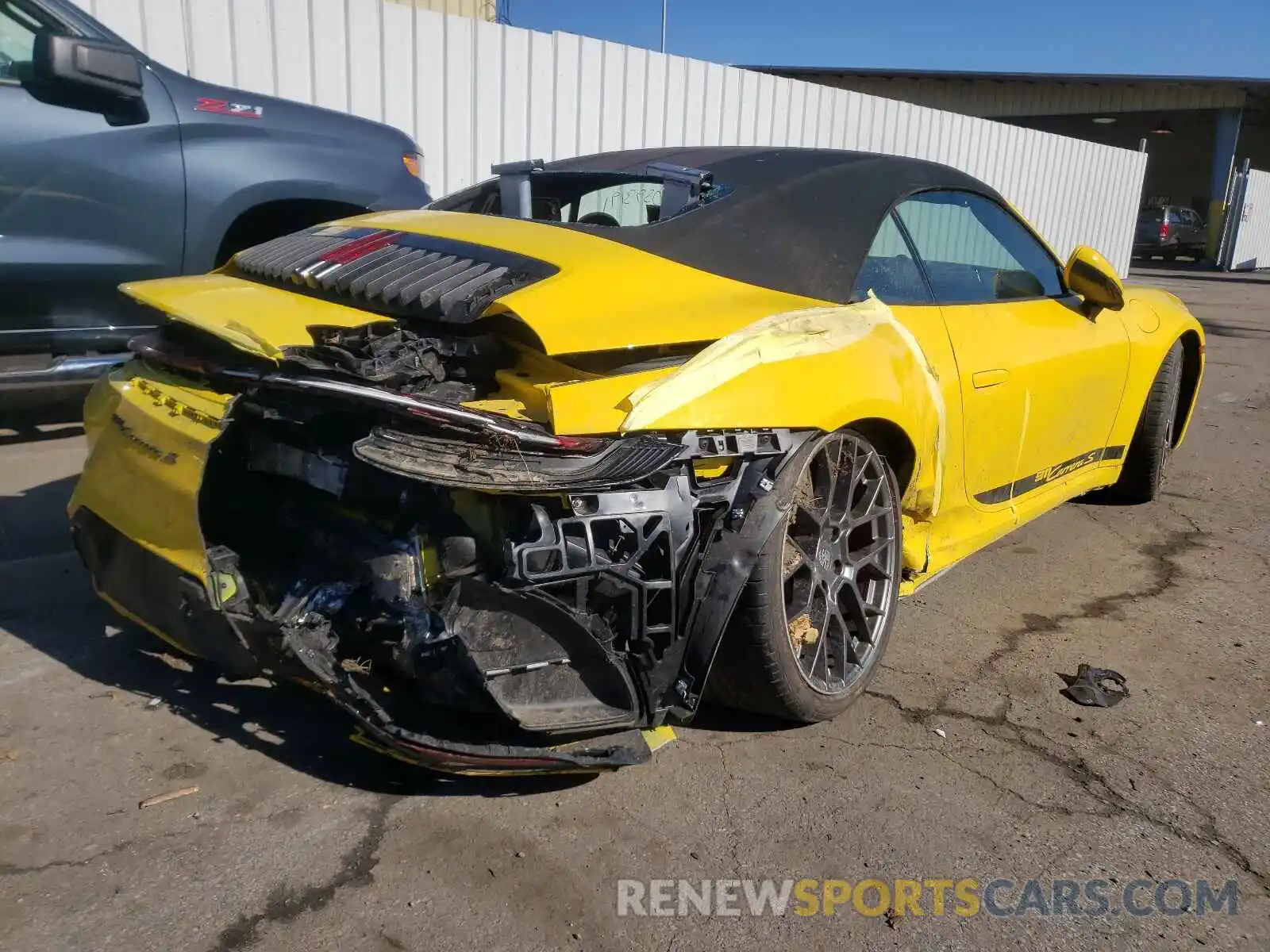 4 Photograph of a damaged car WP0CB2A97MS248451 PORSCHE 911 2021