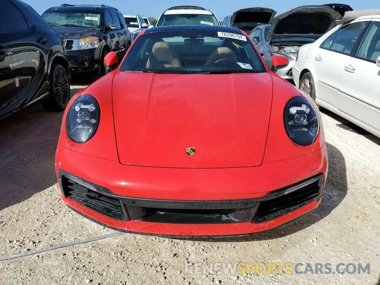 5 Photograph of a damaged car WP0AA2A92NS205440 PORSCHE 911 2022