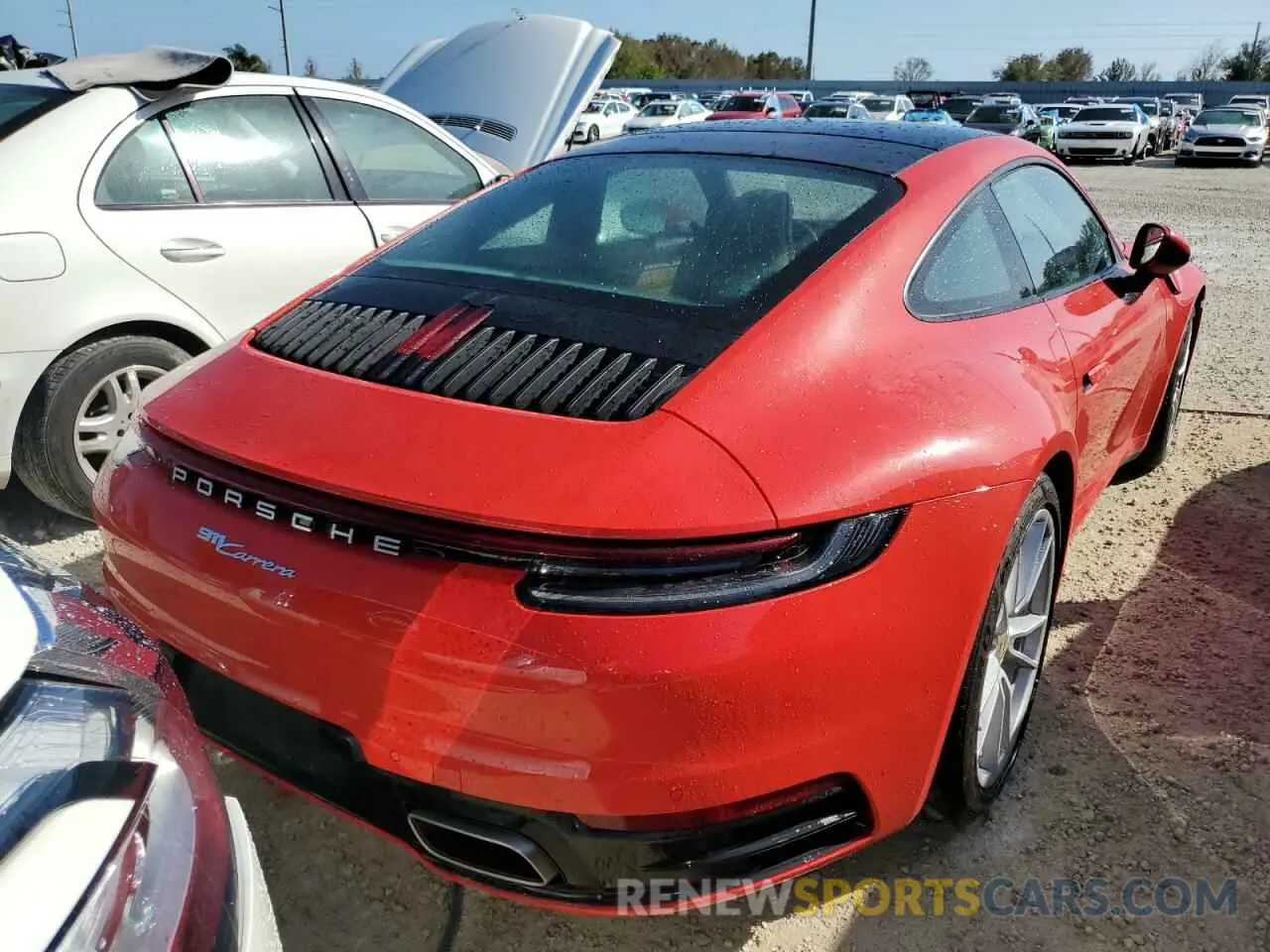 6 Photograph of a damaged car WP0AA2A92NS205440 PORSCHE 911 2022