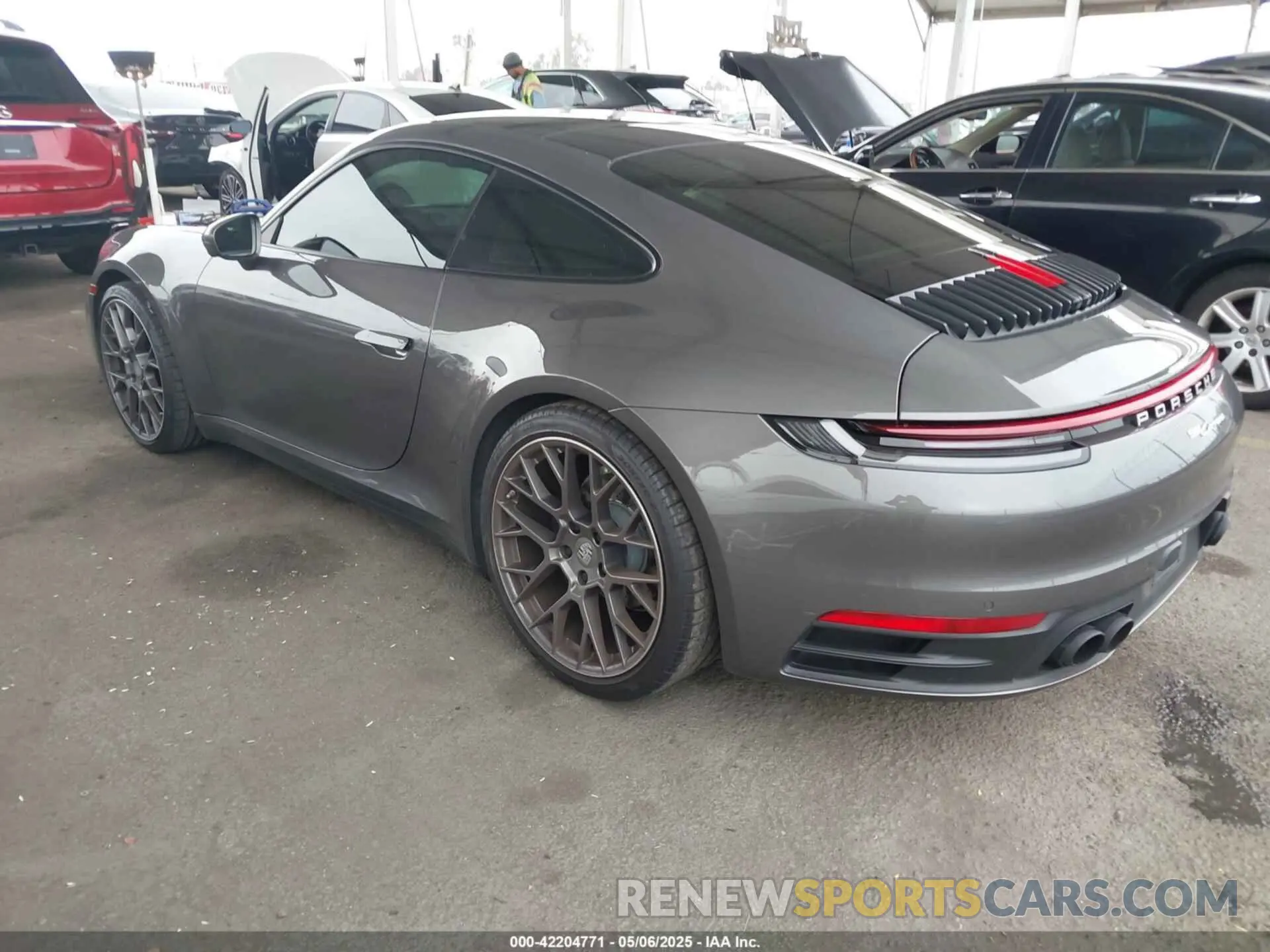 3 Photograph of a damaged car WP0AA2A94NS205939 PORSCHE 911 2022