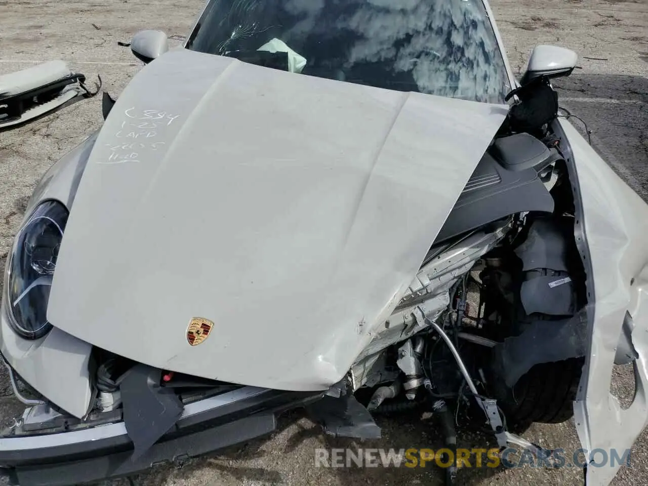 11 Photograph of a damaged car WP0AB2A98NS222790 PORSCHE 911 2022