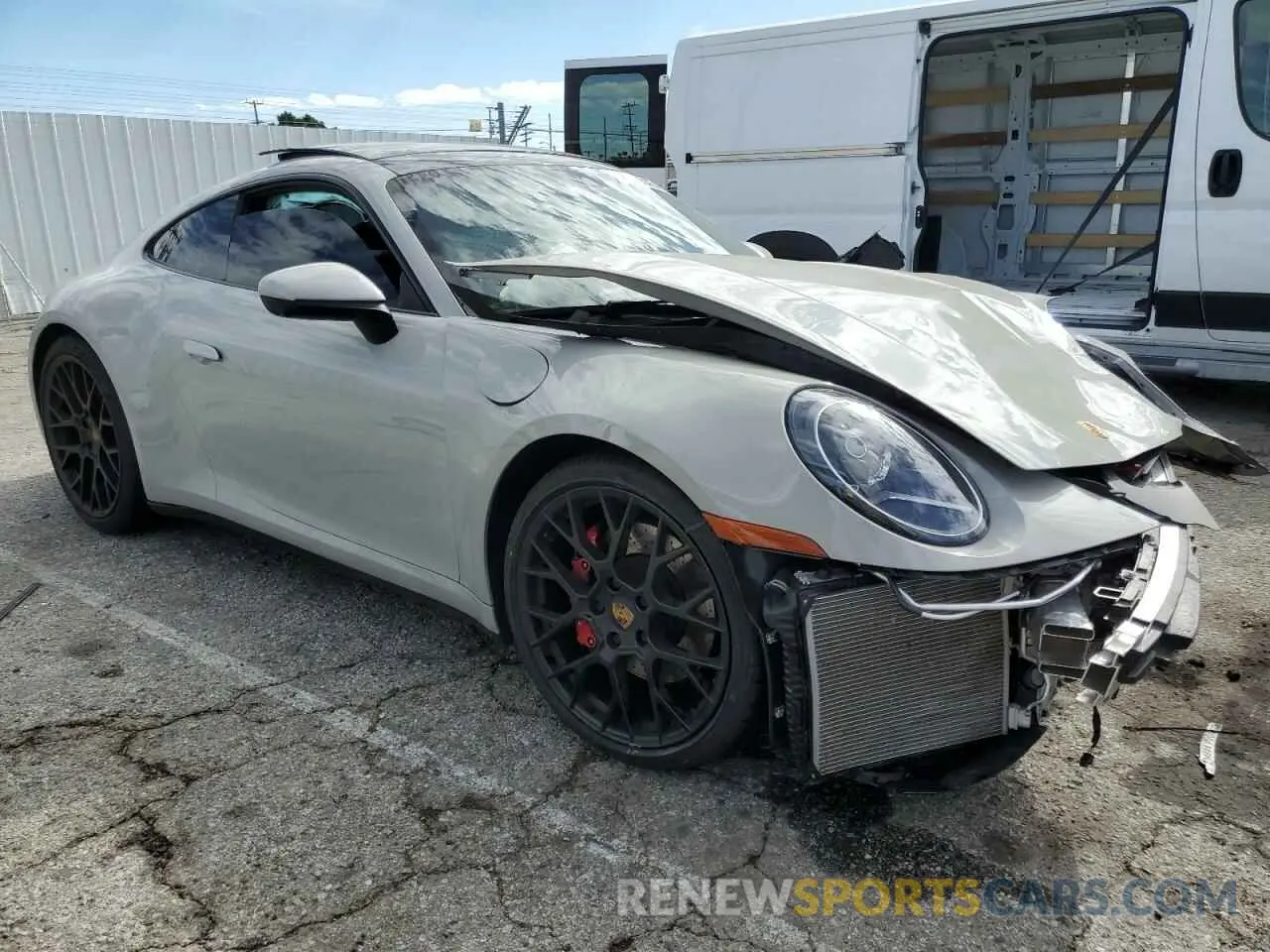 4 Photograph of a damaged car WP0AB2A98NS222790 PORSCHE 911 2022
