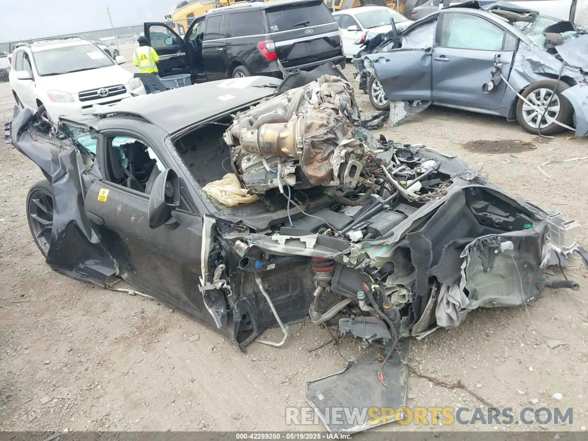 1 Photograph of a damaged car WP0AC2A95NS268851 PORSCHE 911 2022