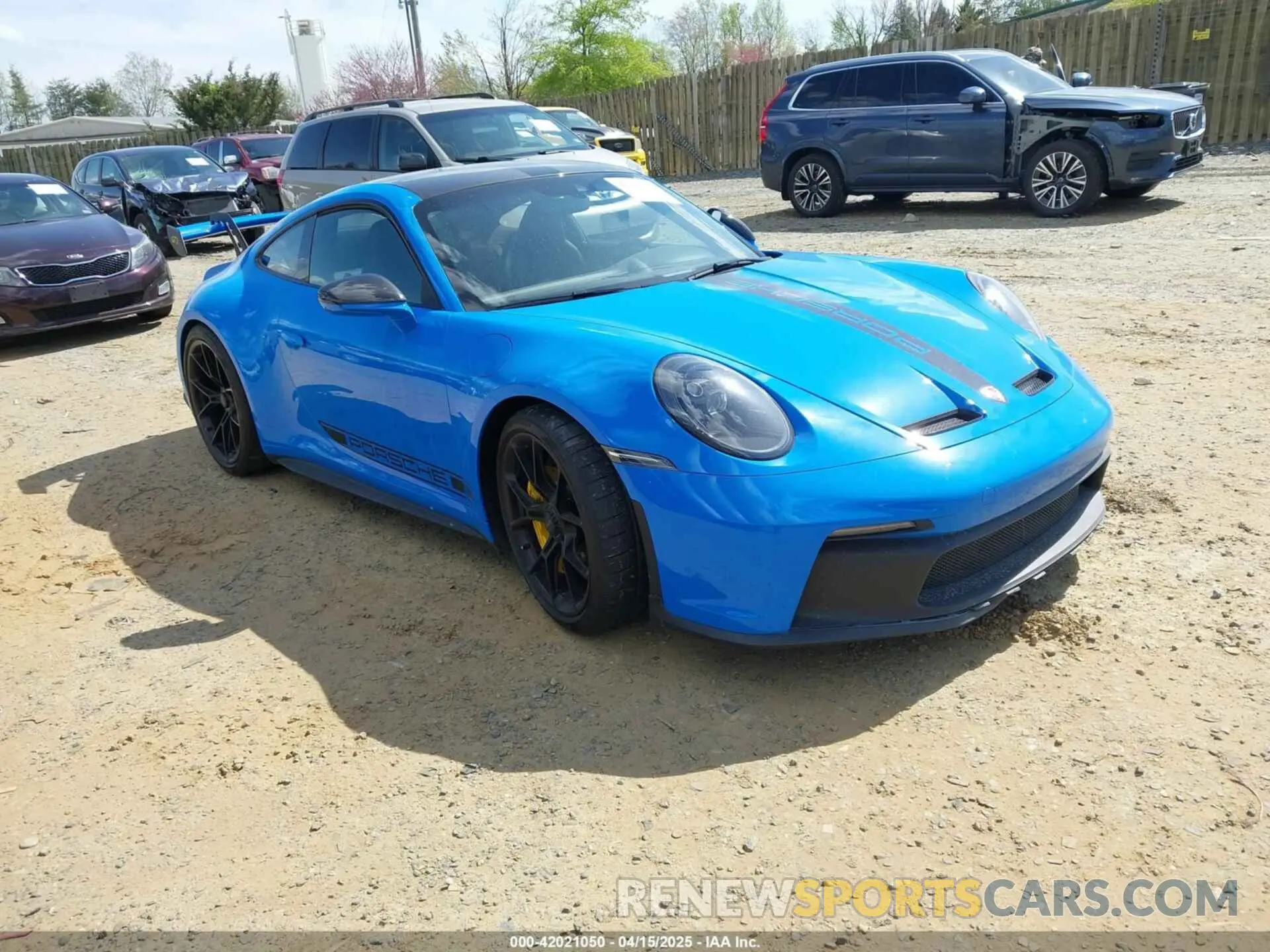 1 Photograph of a damaged car WP0AC2A95NS269045 PORSCHE 911 2022