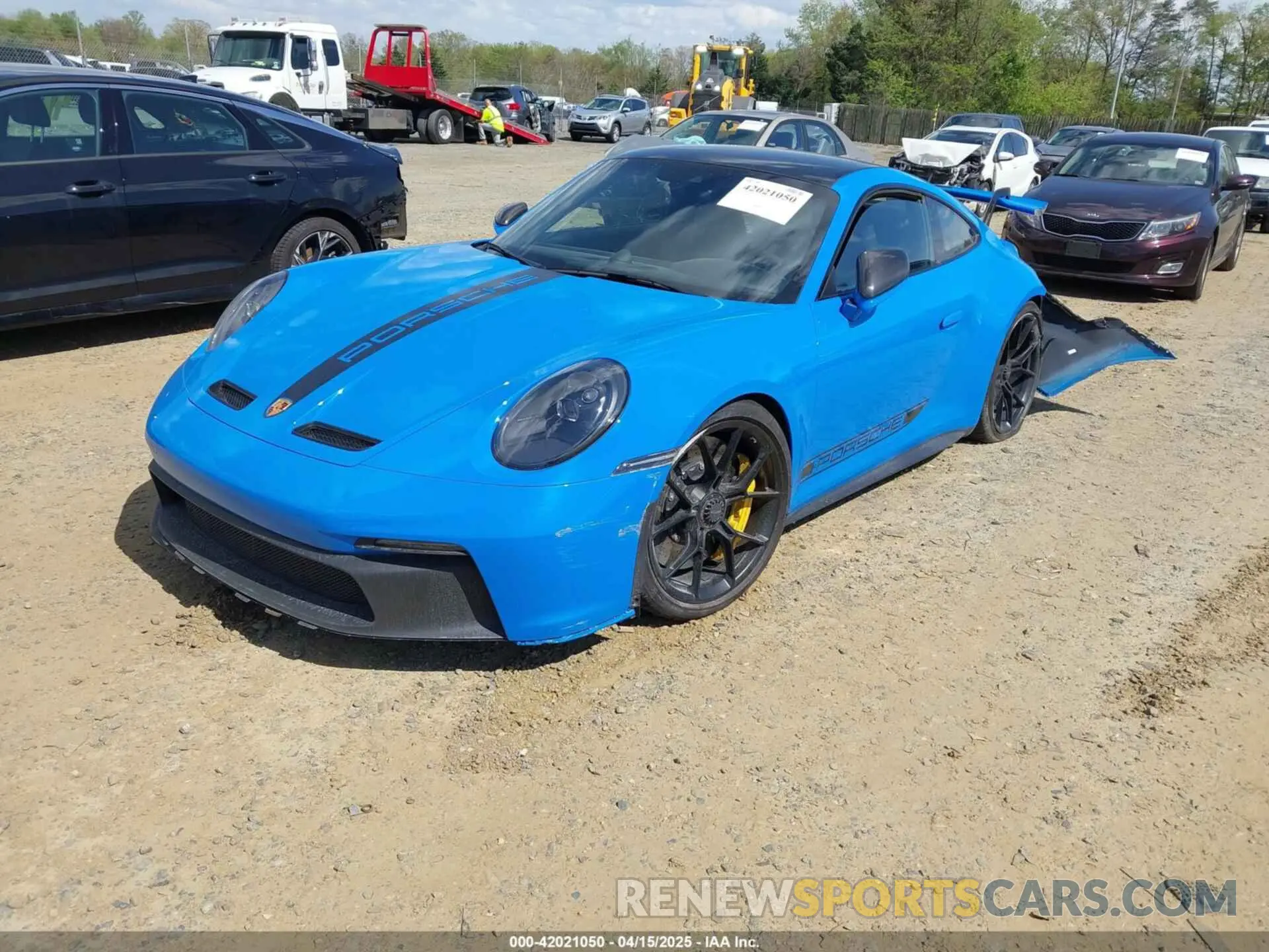 2 Photograph of a damaged car WP0AC2A95NS269045 PORSCHE 911 2022