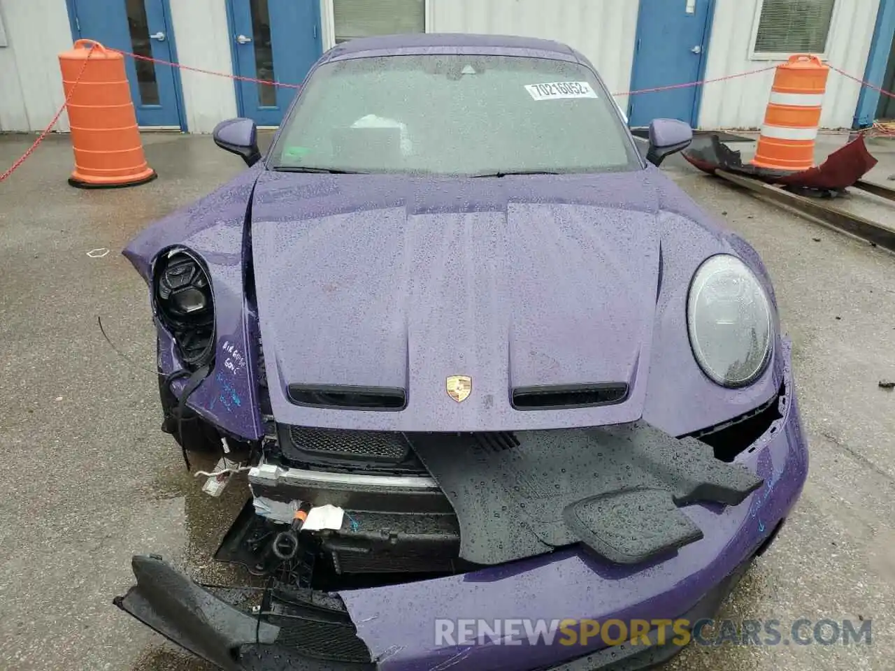 5 Photograph of a damaged car WP0AC2A95NS269112 PORSCHE 911 2022