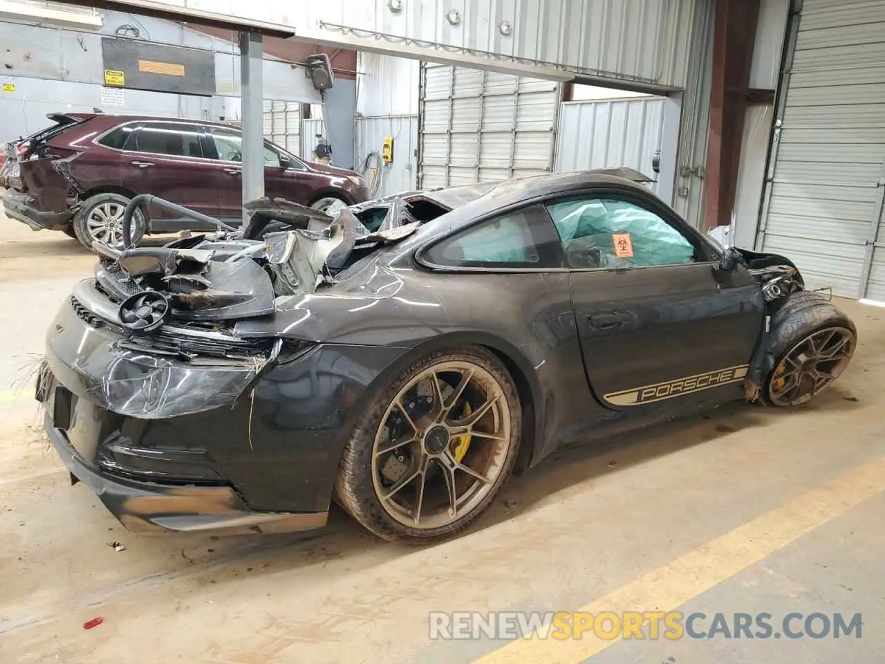 3 Photograph of a damaged car WP0AC2A99NS268836 PORSCHE 911 2022