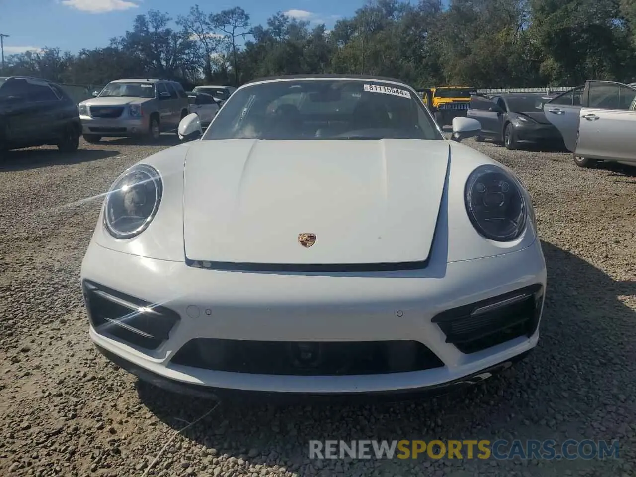 5 Photograph of a damaged car WP0BB2A91NS231111 PORSCHE 911 2022