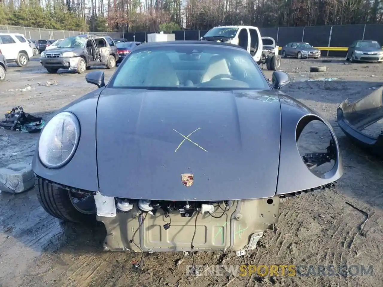 5 Photograph of a damaged car WP0BB2A91NS231254 PORSCHE 911 2022