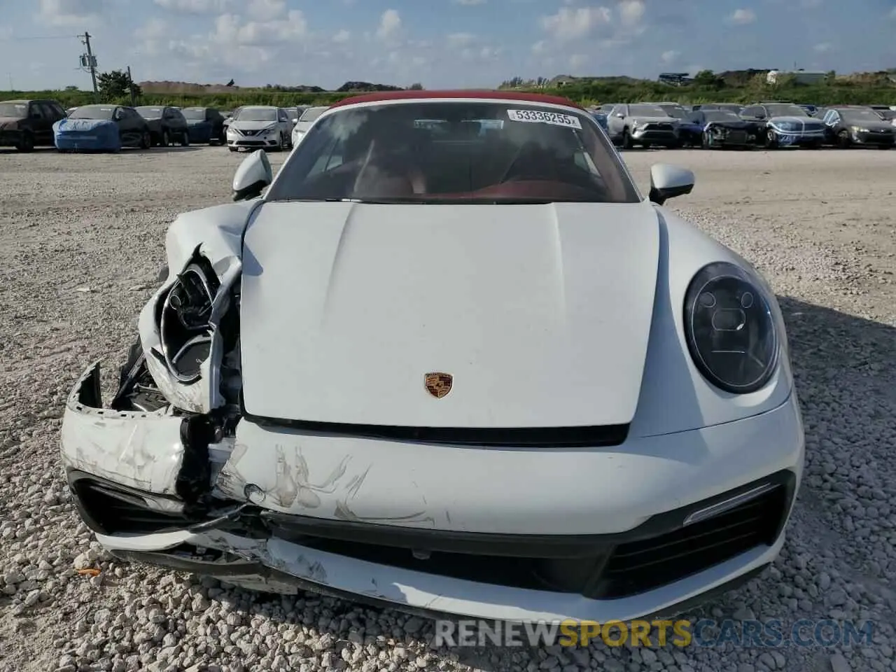 5 Photograph of a damaged car WP0CA2A90NS236176 PORSCHE 911 2022