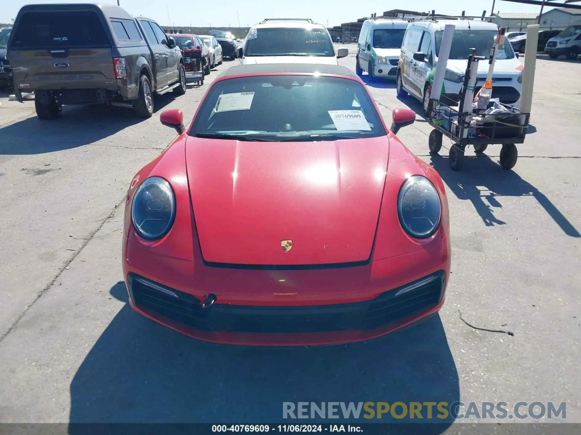 12 Photograph of a damaged car WP0CA2A91NS236462 PORSCHE 911 2022