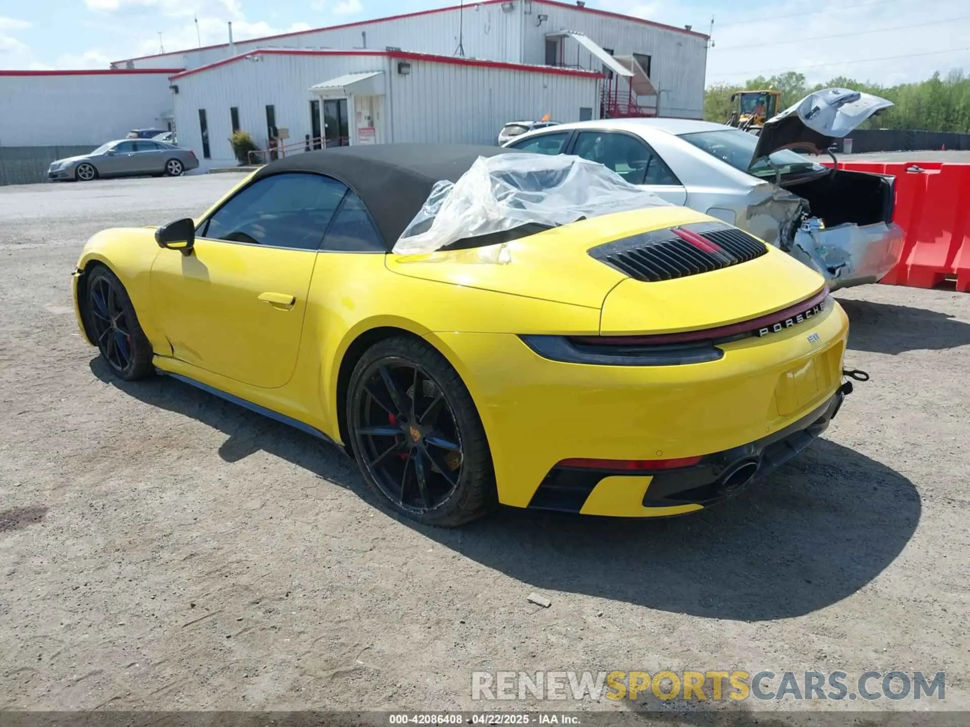 3 Photograph of a damaged car WP0CB2A92NS245314 PORSCHE 911 2022
