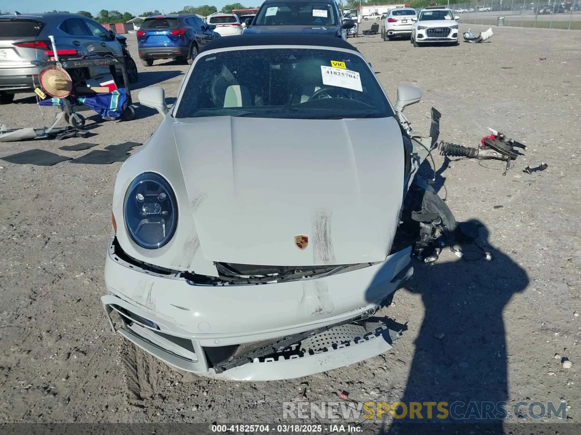 11 Photograph of a damaged car WP0CB2A95NS244660 PORSCHE 911 2022