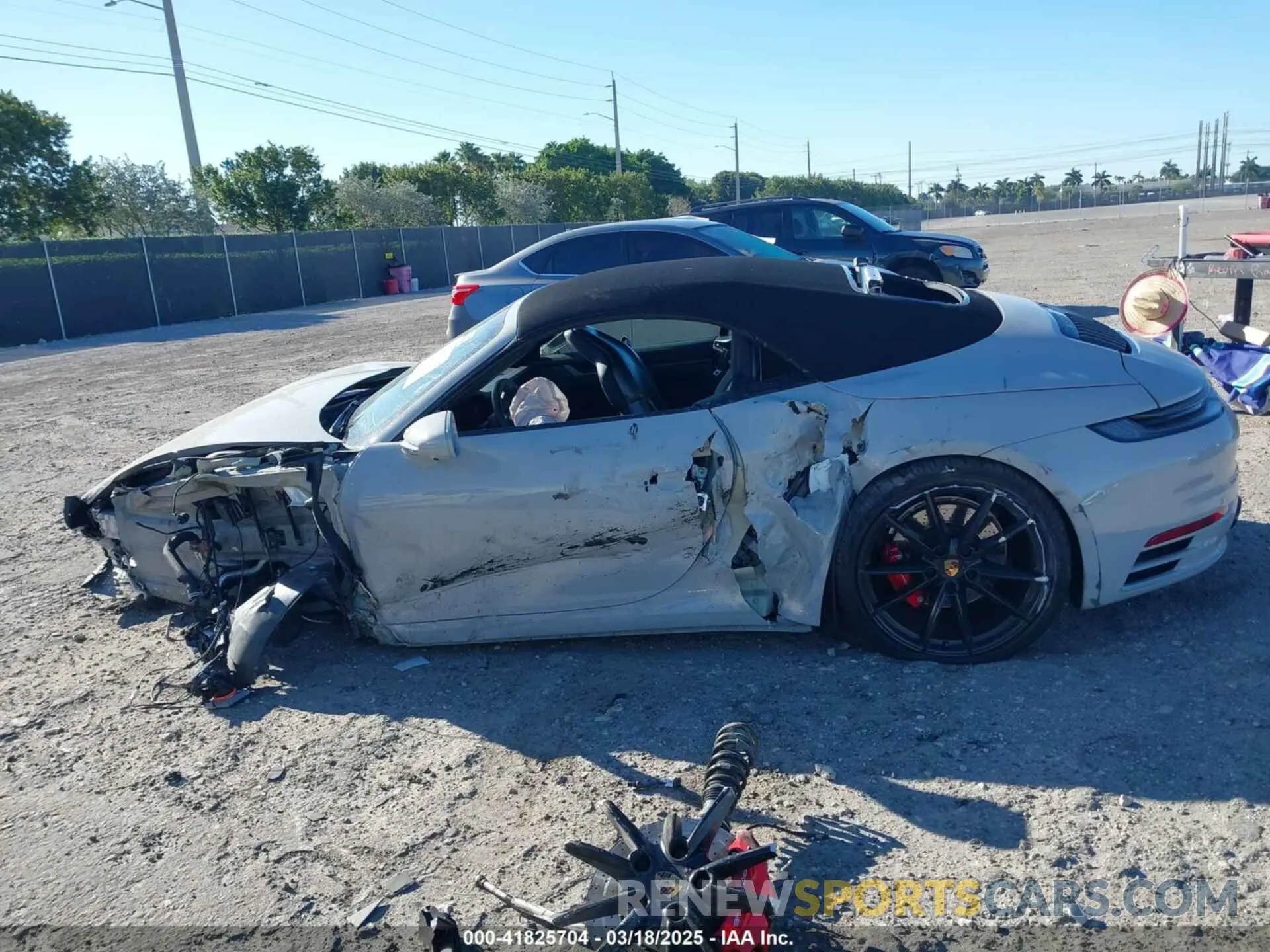 13 Photograph of a damaged car WP0CB2A95NS244660 PORSCHE 911 2022