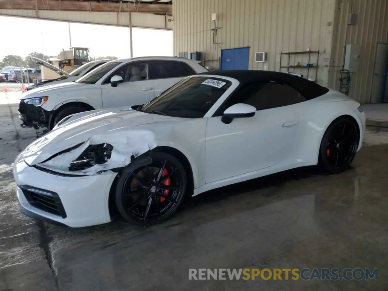 1 Photograph of a damaged car WP0CB2A95NS244996 PORSCHE 911 2022