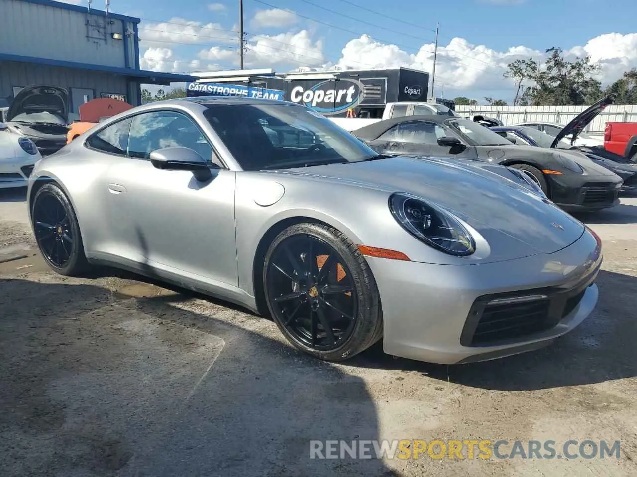 4 Photograph of a damaged car WP0AA2A91PS205397 PORSCHE 911 2023