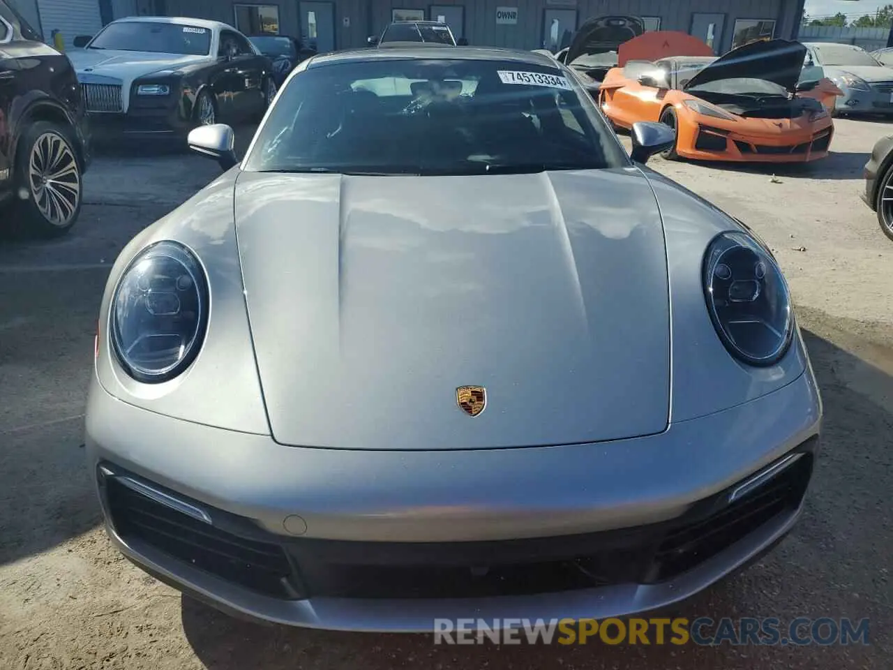 5 Photograph of a damaged car WP0AA2A91PS205397 PORSCHE 911 2023