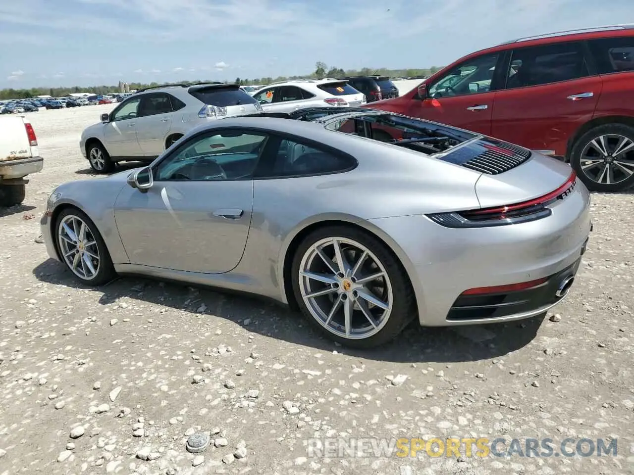 2 Photograph of a damaged car WP0AB2A93PS221047 PORSCHE 911 2023
