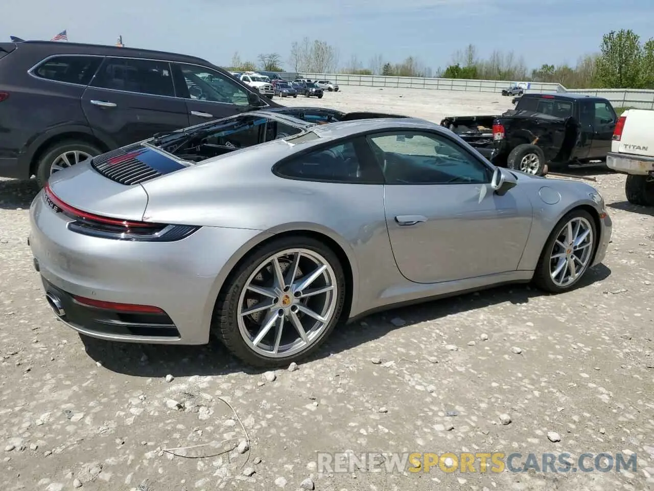 3 Photograph of a damaged car WP0AB2A93PS221047 PORSCHE 911 2023