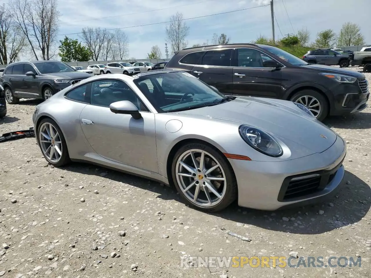 4 Photograph of a damaged car WP0AB2A93PS221047 PORSCHE 911 2023