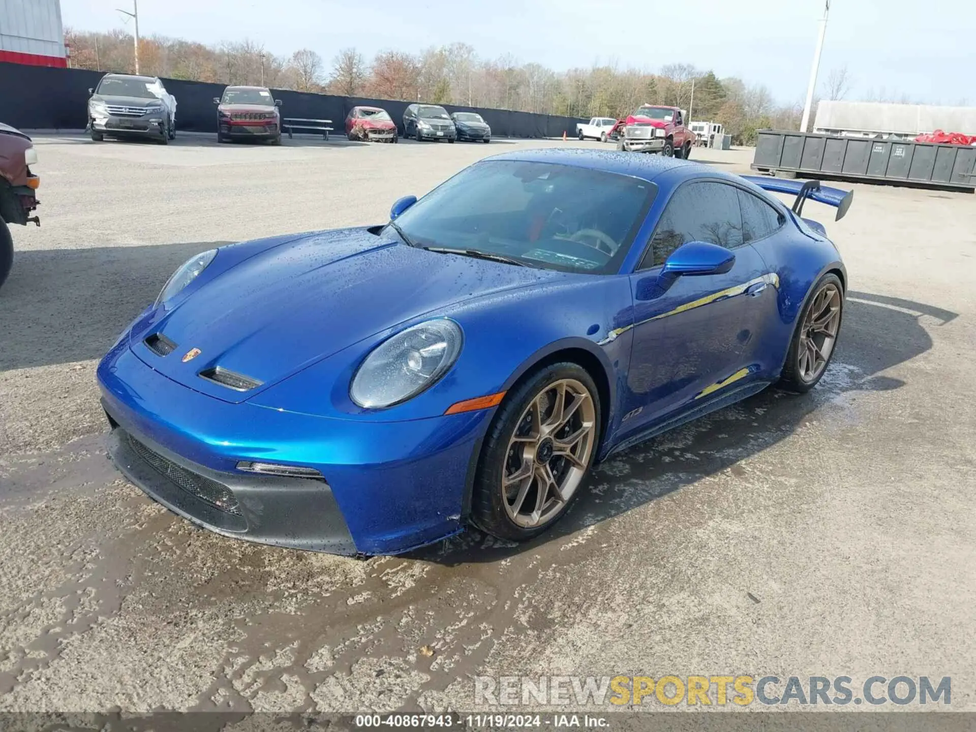 2 Photograph of a damaged car WP0AC2A98PS270144 PORSCHE 911 2023