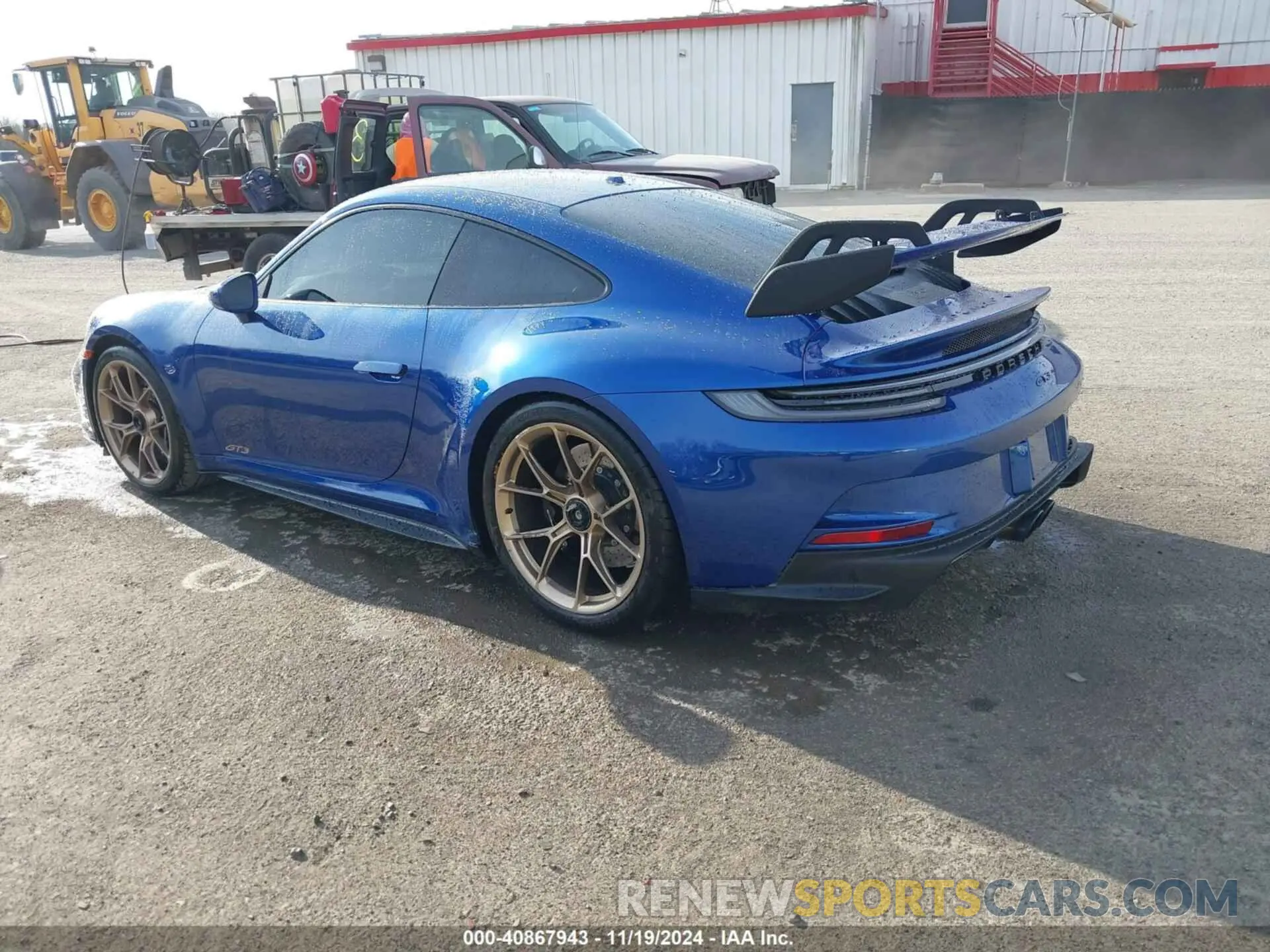 3 Photograph of a damaged car WP0AC2A98PS270144 PORSCHE 911 2023
