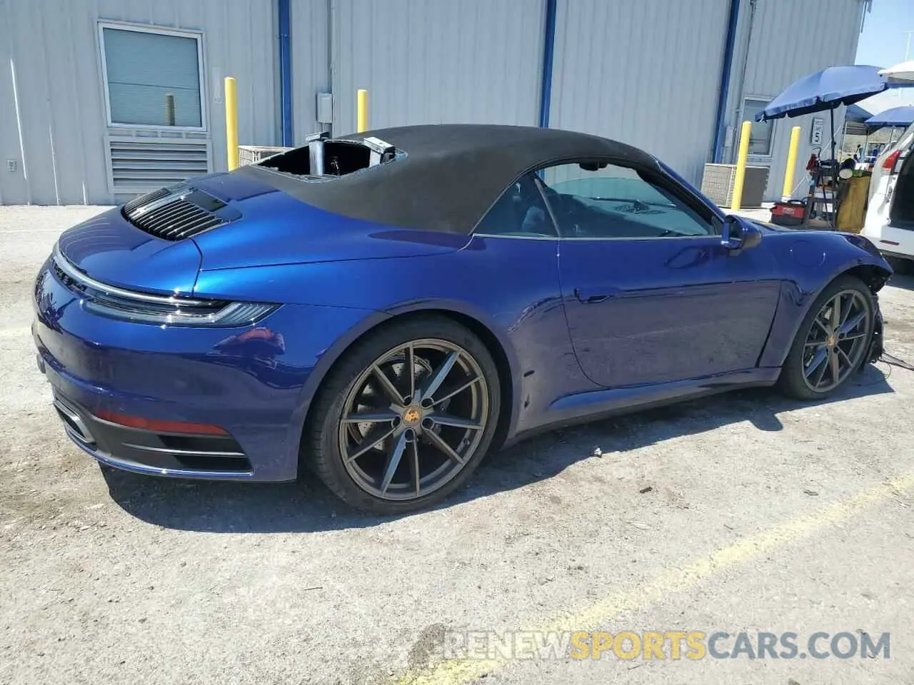 3 Photograph of a damaged car WP0CA2A9XPS238505 PORSCHE 911 2023