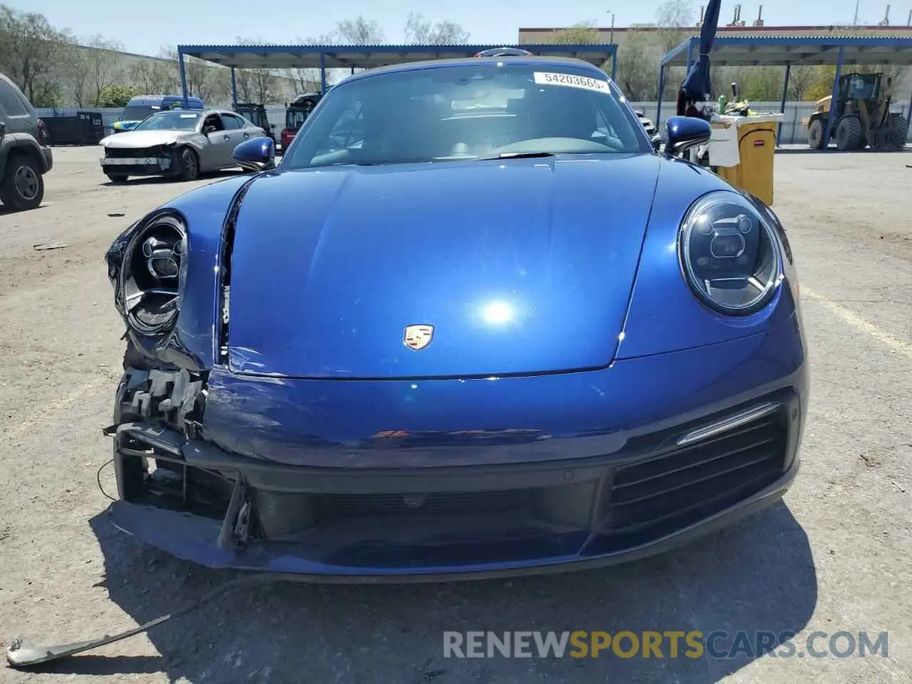 5 Photograph of a damaged car WP0CA2A9XPS238505 PORSCHE 911 2023