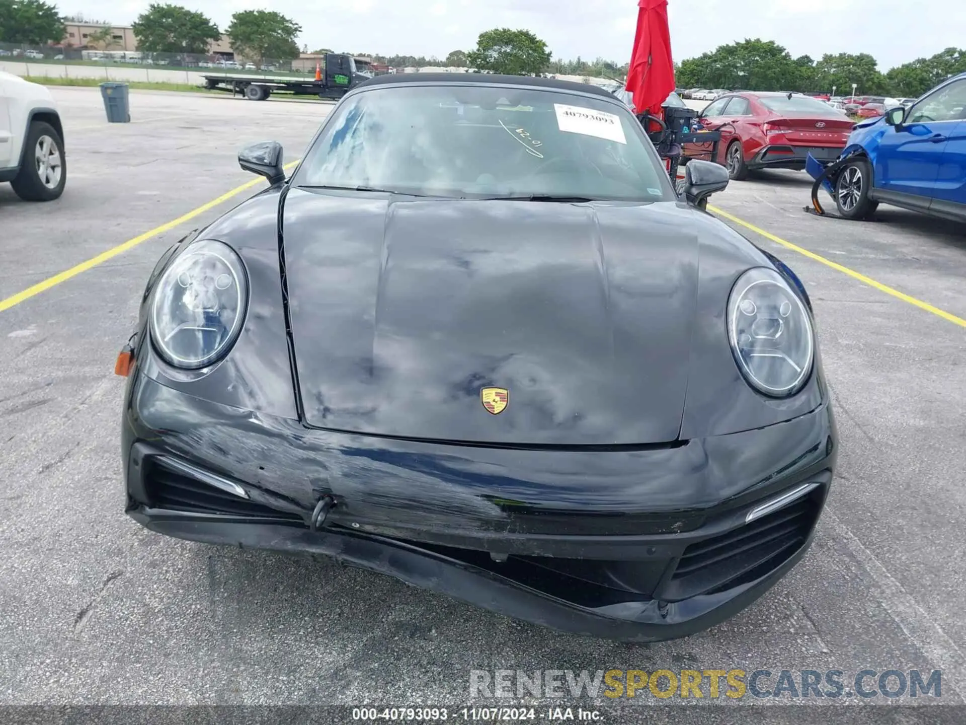 6 Photograph of a damaged car WP0CB2A91PS247039 PORSCHE 911 2023