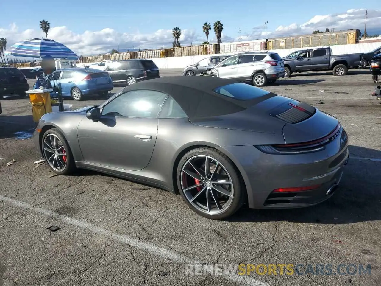 2 Photograph of a damaged car WP0CB2A91PS248028 PORSCHE 911 2023