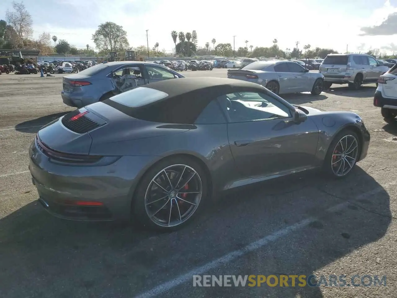 3 Photograph of a damaged car WP0CB2A91PS248028 PORSCHE 911 2023