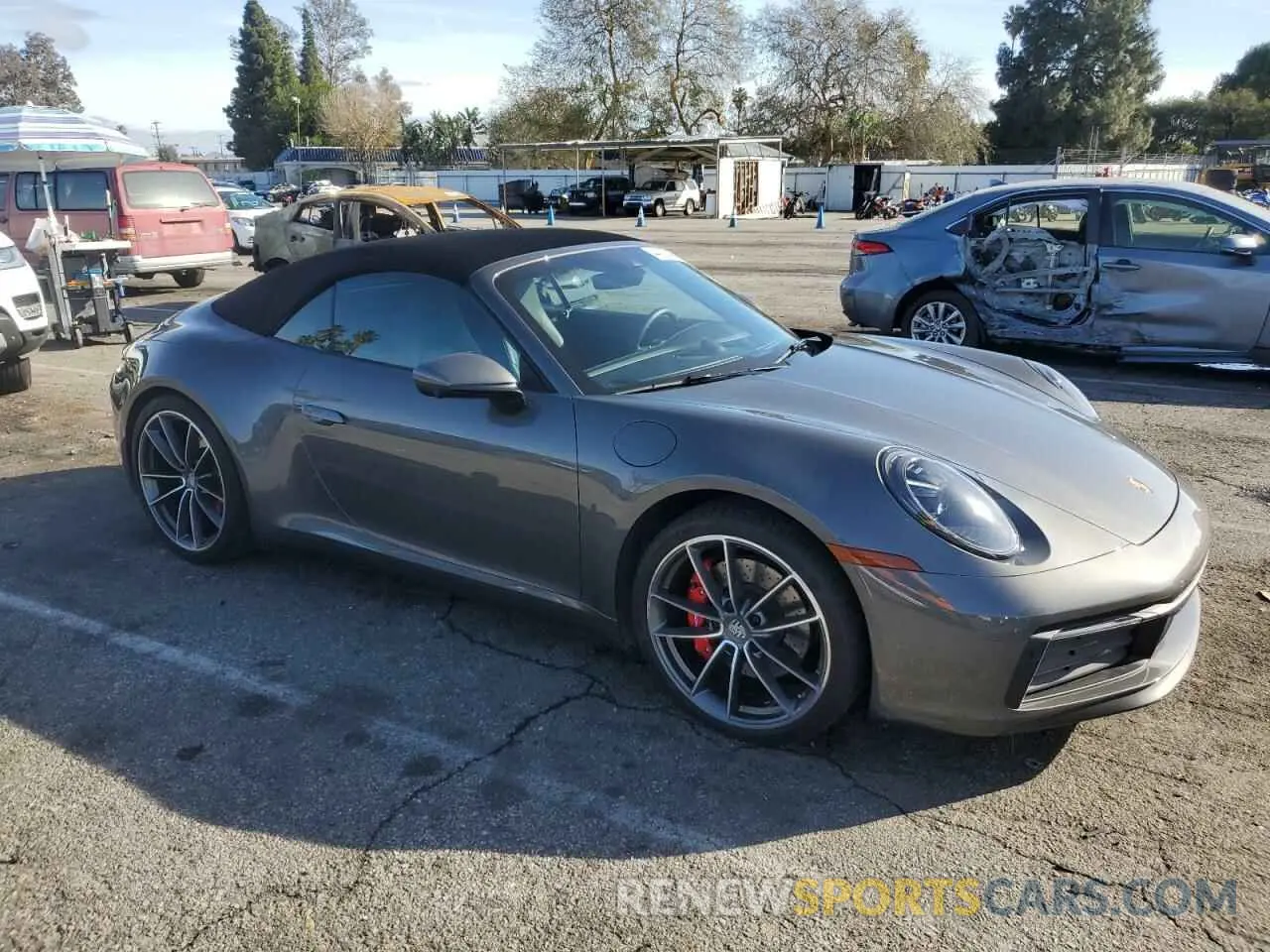 4 Photograph of a damaged car WP0CB2A91PS248028 PORSCHE 911 2023