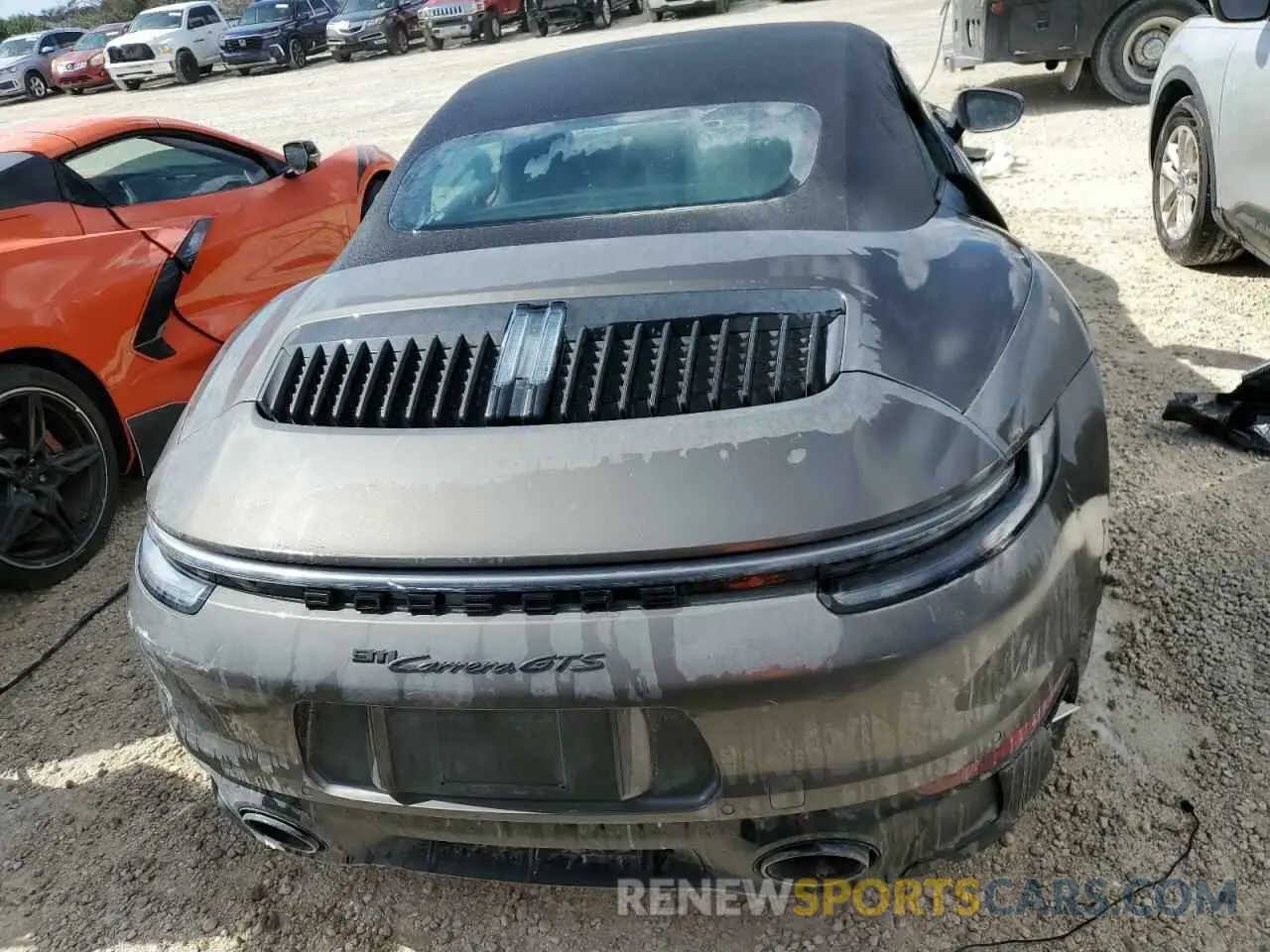 6 Photograph of a damaged car WP0CB2A97PS247692 PORSCHE 911 2023
