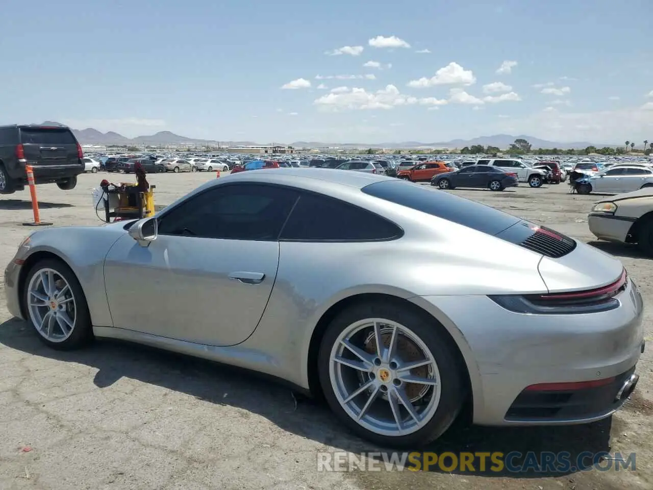 2 Photograph of a damaged car WP0AA2A90RS210058 PORSCHE 911 2024