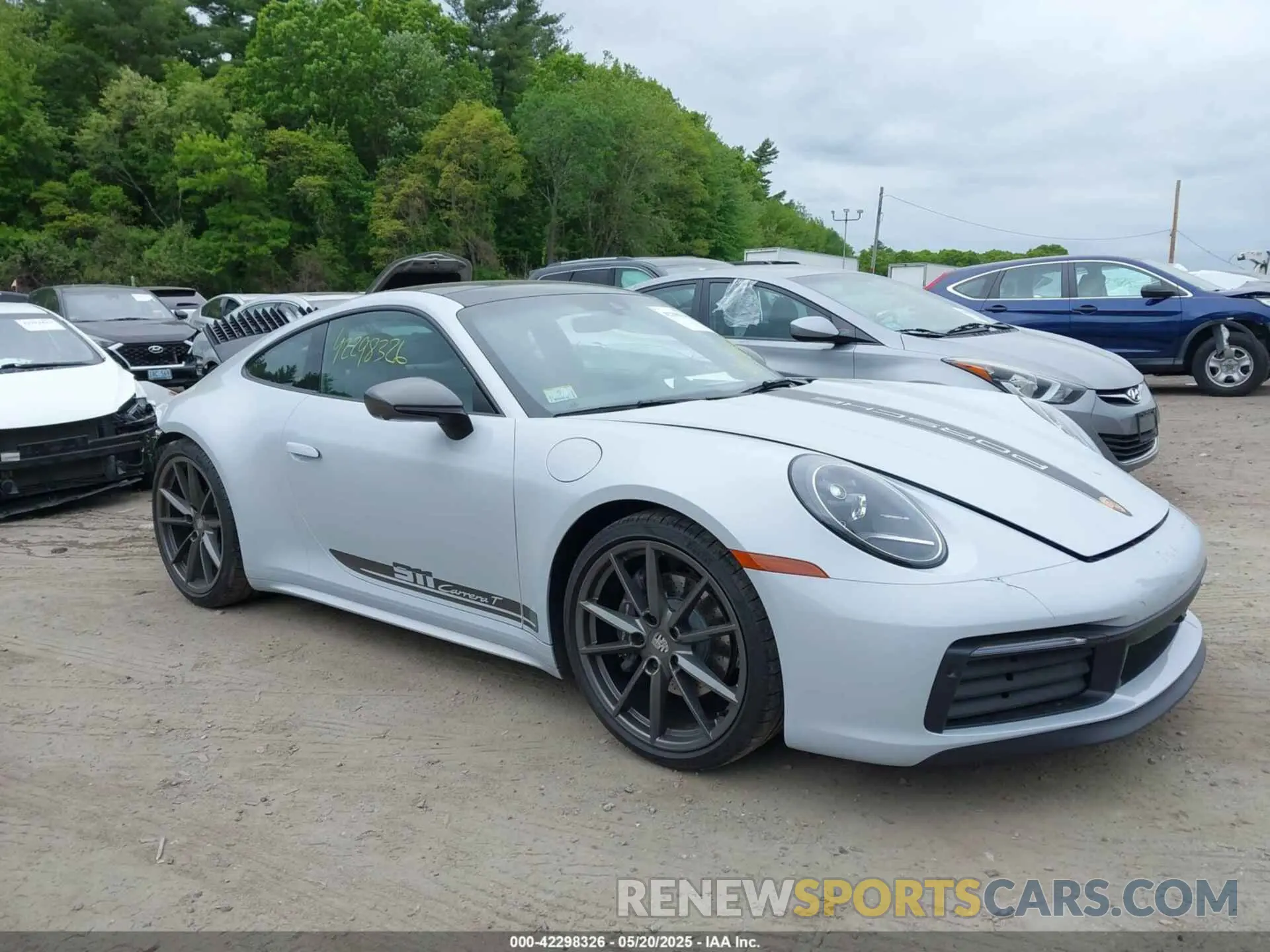 1 Photograph of a damaged car WP0AA2A91RS207170 PORSCHE 911 2024