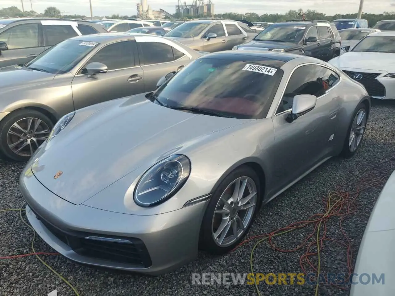 1 Photograph of a damaged car WP0AA2A97RS207304 PORSCHE 911 2024