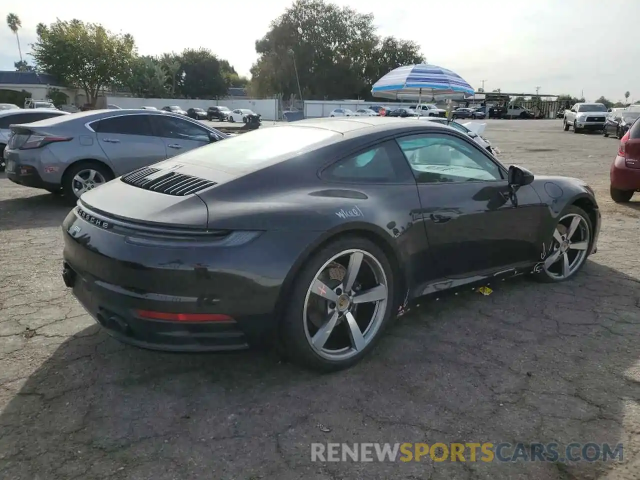 3 Photograph of a damaged car WP0AA2A98RS207523 PORSCHE 911 2024