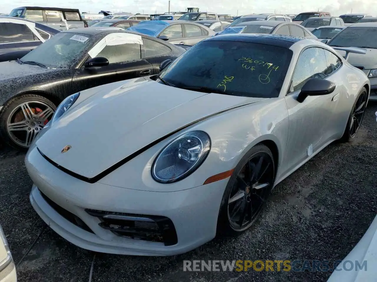 1 Photograph of a damaged car WP0AA2A9XRS210035 PORSCHE 911 2024