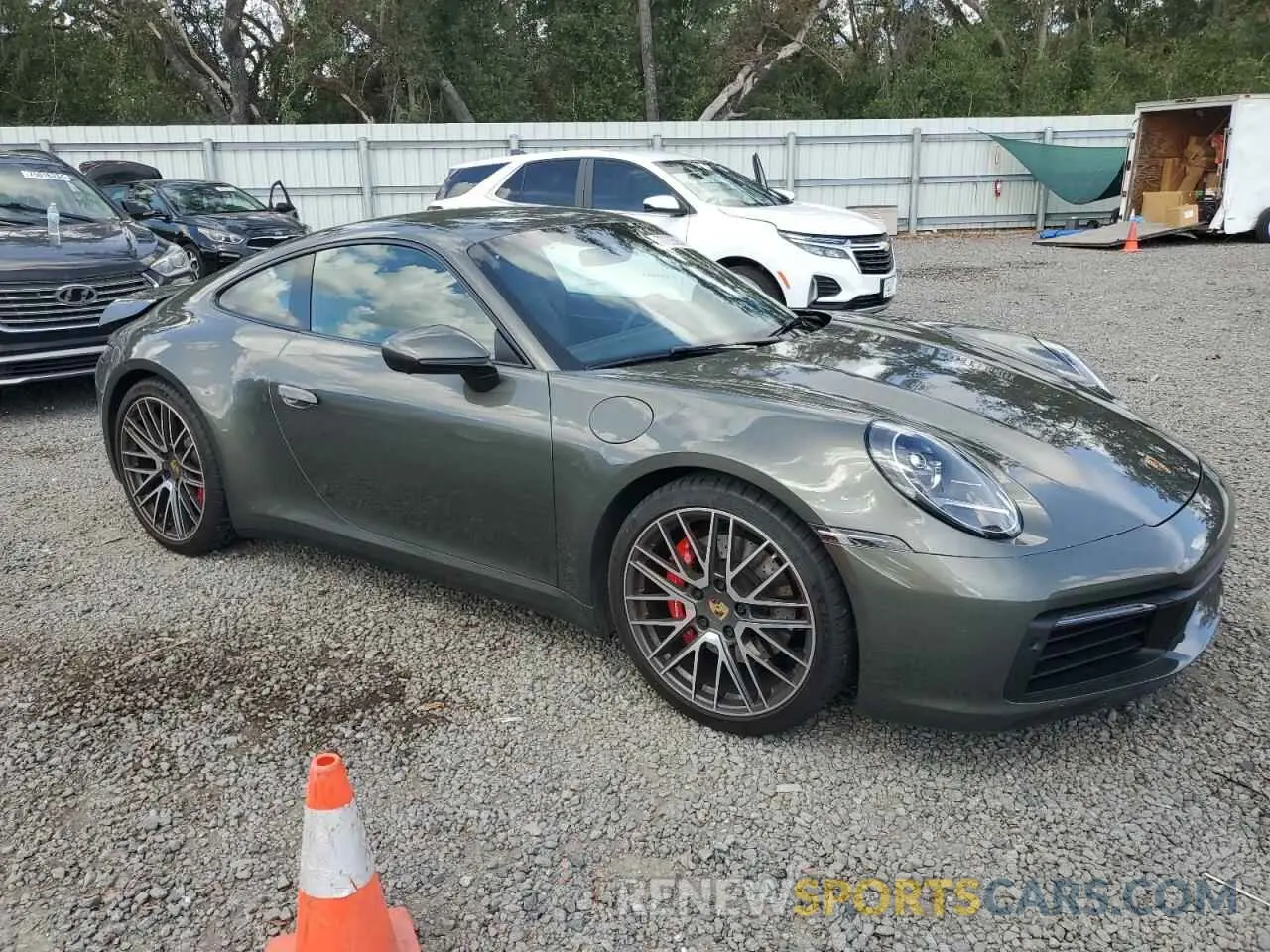 4 Photograph of a damaged car WP0AB2A94RS219603 PORSCHE 911 2024