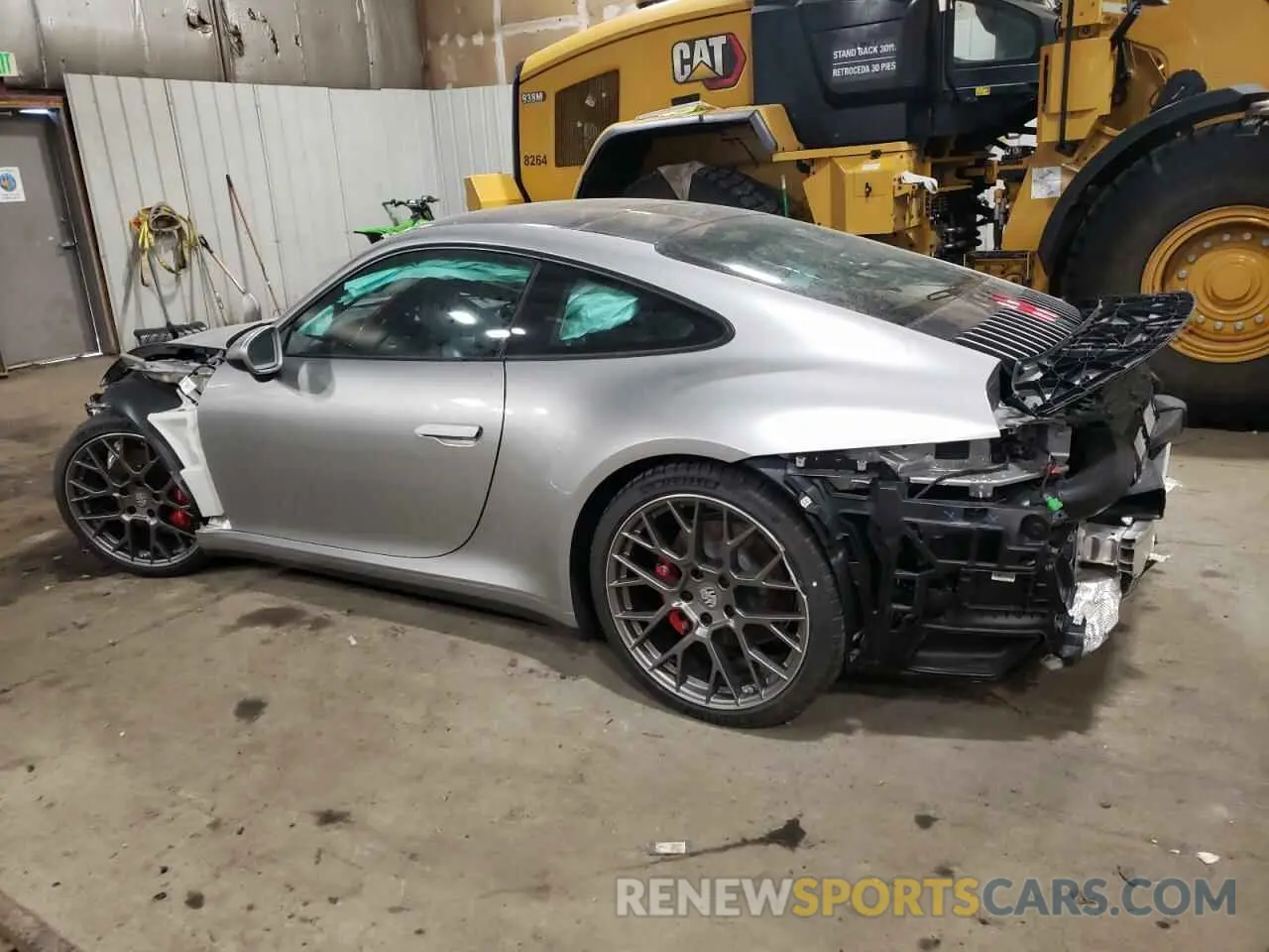2 Photograph of a damaged car WP0AB2A95RS221134 PORSCHE 911 2024