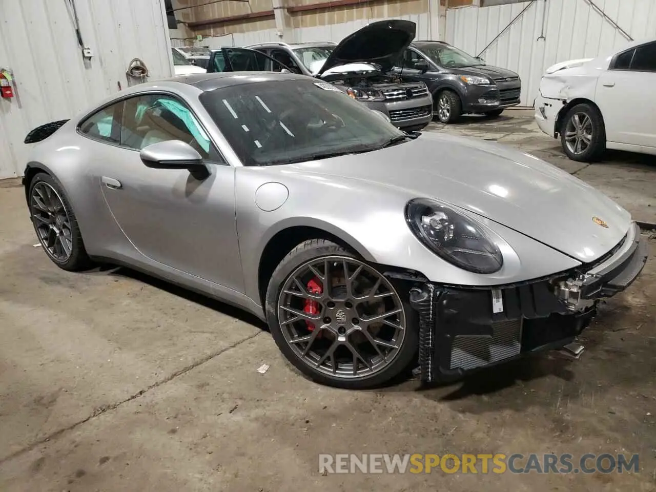4 Photograph of a damaged car WP0AB2A95RS221134 PORSCHE 911 2024