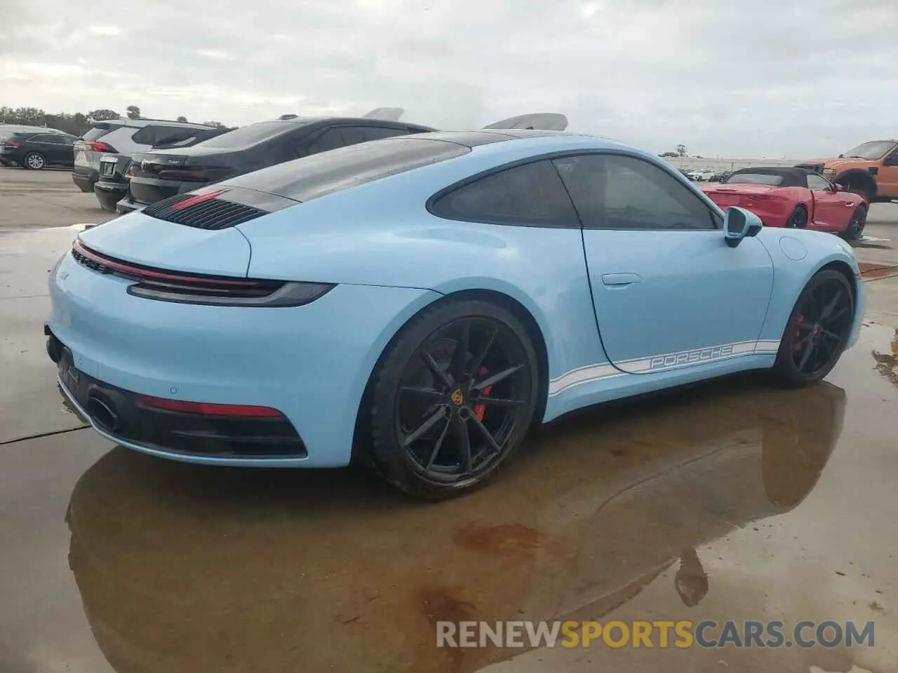 3 Photograph of a damaged car WP0AB2A97RS220521 PORSCHE 911 2024
