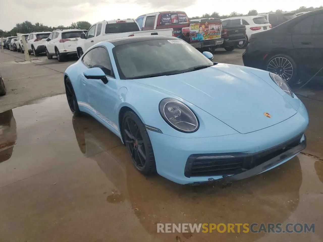 4 Photograph of a damaged car WP0AB2A97RS220521 PORSCHE 911 2024